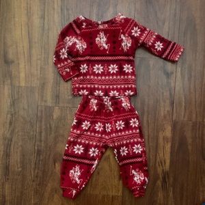Christmas pajamas baby size 6-9 months